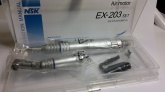 Комплект: микромотор, прямой и угловой наконечники NSK EX-203